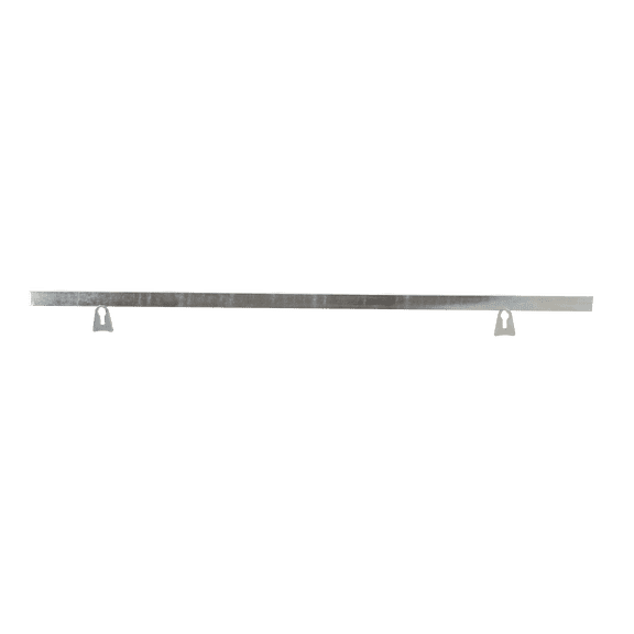 RaceQuip® 700901RQP Window Net Mount 35 in Bottom Bar with 2 Tabs Zinc Plated