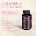 thumbnail image 4 of Colageno Hidrolizado Puro -180 cáps de 600 mg - Collagen Peptides, Péptidos de Colágeno, Biotina y Colageno, Colágeno Tipo 2 - Made in USA, 4 of 7