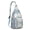 Sky-blue-19, variant on Exotic Tribal Sling Backpack - Rustic Earthy Crossbody Bag for Hiking, Mountain Climbing & Daily Use