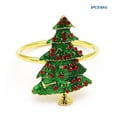 thumbnail image 3 of Matsuzay Anillo de servilleta Elemento navideño Con incrustaciones de diamantes de imitación Ajuste de la Toallas de papel Mostrada, 3 of 6