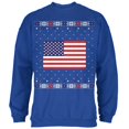 thumbnail image 1 of USA American Flag Ugly Christmas Sweater Mens Sweatshirt, 1 of 1