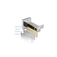 thumbnail image 2 of Kibi Cubic 5 - Piece Bathroom Hardware Set, 2 of 2