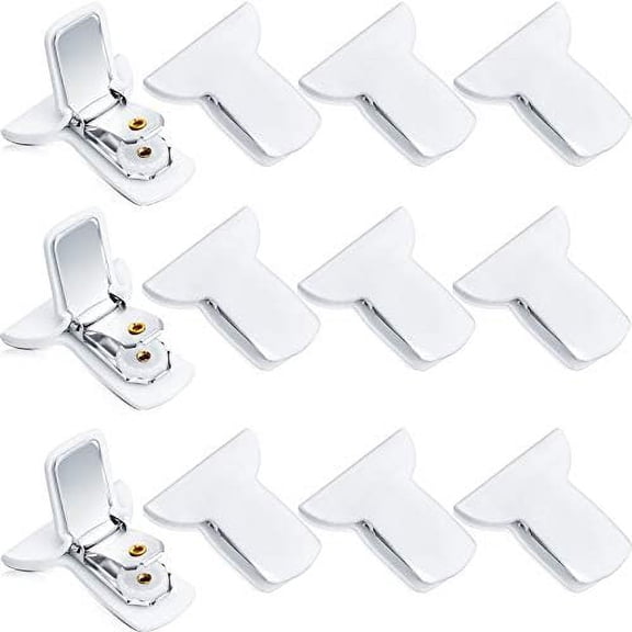 12 Pieces Padded Comforter Clips White Duvet Clips - Non-Slip Bedding Fasteners for Securing Comforters Inside Duvet Cover, Prevent Shifting for Peaceful Sleep