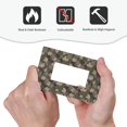 thumbnail image 4 of Fotbe Camouflage maple Print Duplex Receptacle Wall Plate, 1-Gang 5.0" x3.0" Wall Outlet Covers, Dual Outlet Faceplates Covers, Color-matched Screws Included-Style U, 4 of 6