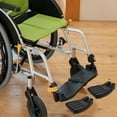 2 Pcs Wheelchair Footrest Electric Wheelchairs Leg Rest for Wheelchair