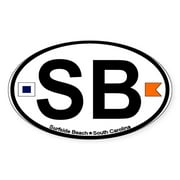 CafePress - Surfside Beach SC Oval Sticker - Sticker (Oval)