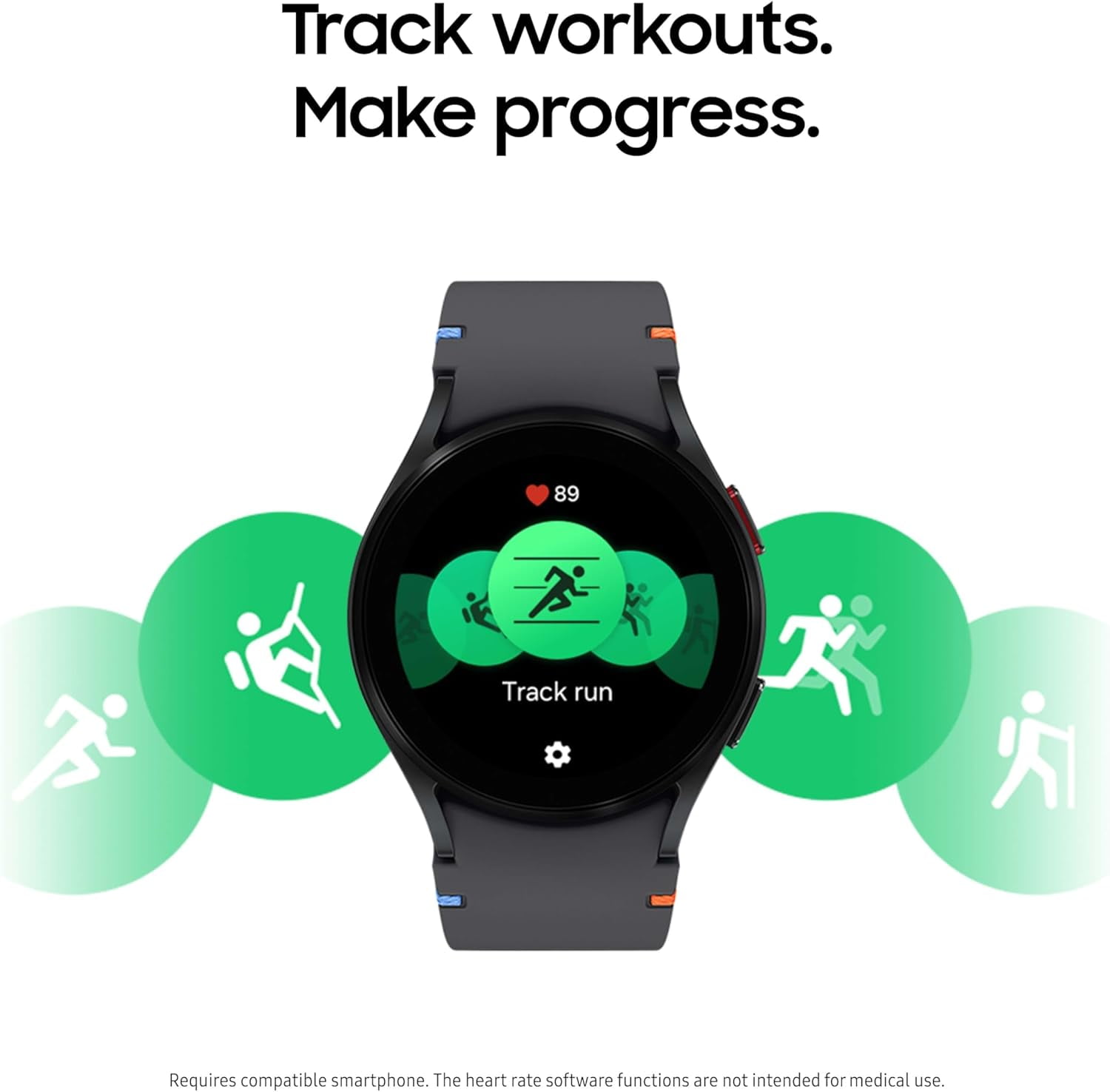 Samsung Galaxy Watch FE (GPS) 40mm Smartwatch with Heart Rate Monitor | Brand New (International Version)