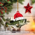 thumbnail image 1 of Colección de peces navideños, decoración de pesca realista, decorativa para decoración de árbol de Navidad, 1 of 5