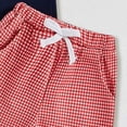 thumbnail image 4 of Yindaity Toddler Boys Summer Clothes Toddler Boy Clothes Little Baby Boys Outfits Summer Short Sleeve With Pants Clothing Set(Blue,2-3 Years), 4 of 6