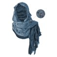 thumbnail image 2 of DuoJiaJ Adults Medieval Hooded Cloak, Renaissance Cape Party Dress Up Blue Sizes One Size, 2 of 6