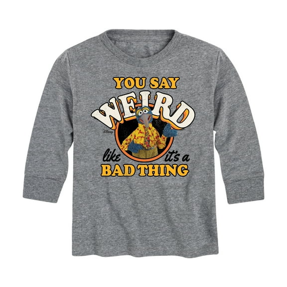 Muppets - Weird Like It's A Bad Thing - Toddler And Youth Long Sleeve Graphic T-Shirt