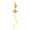 Random Color, variant on Eease Cute Animal Wind Spinner Yard Garden Colorful Hanging Decoration For Outdoor Outside (Mixed Style)