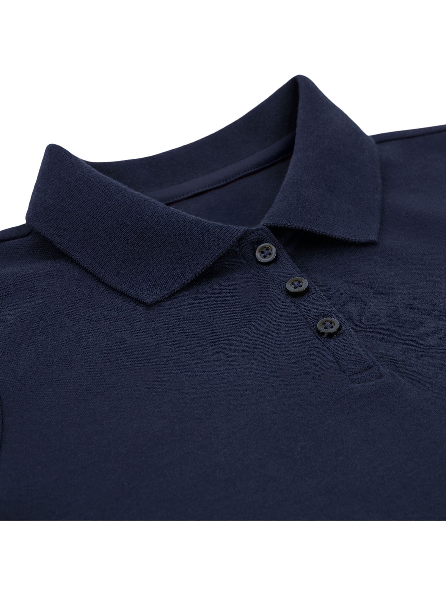 Wonder Nation Girls Performance Polo Shirt, Sizes XS-XXL