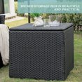 thumbnail image 2 of Superjoe 8 Pcs Outdoor Patio Furniture Set Wicker Patio Sectional Sofa Conversation Set with Coffee Table, Blue, 2 of 8