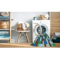 thumbnail image 2 of Ahgly Company Machine Washable Indoor Rectangle Transitional Purple Area Rugs, 6' x 9', 2 of 7