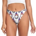 thumbnail image 1 of Balery Golf balls Tangas de Algodón para Mujer con Estampado – Ropa Interior Sexy, Transpirable, G-string-X-Small, 1 of 6