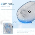 thumbnail image 4 of Funda transparente con purpurina para Beats Studio Buds Plus de Enfomte con kit de limpieza, 4 of 7