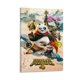 thumbnail image 1 of Kung Fu Panda 4 Cuadro decorativo colgante - Arte de pared - Póster enmarcado - Decoración de pared - Regalos para familia, amigos y aficionados 40*60 cm, 1 of 6