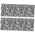 thumbnail image 4 of WRISTBIQUE White PVC Self-Adhesive Letter Stickers 6 Sets for Mailboxes, Computers, Skateboards, and More, 4 of 8
