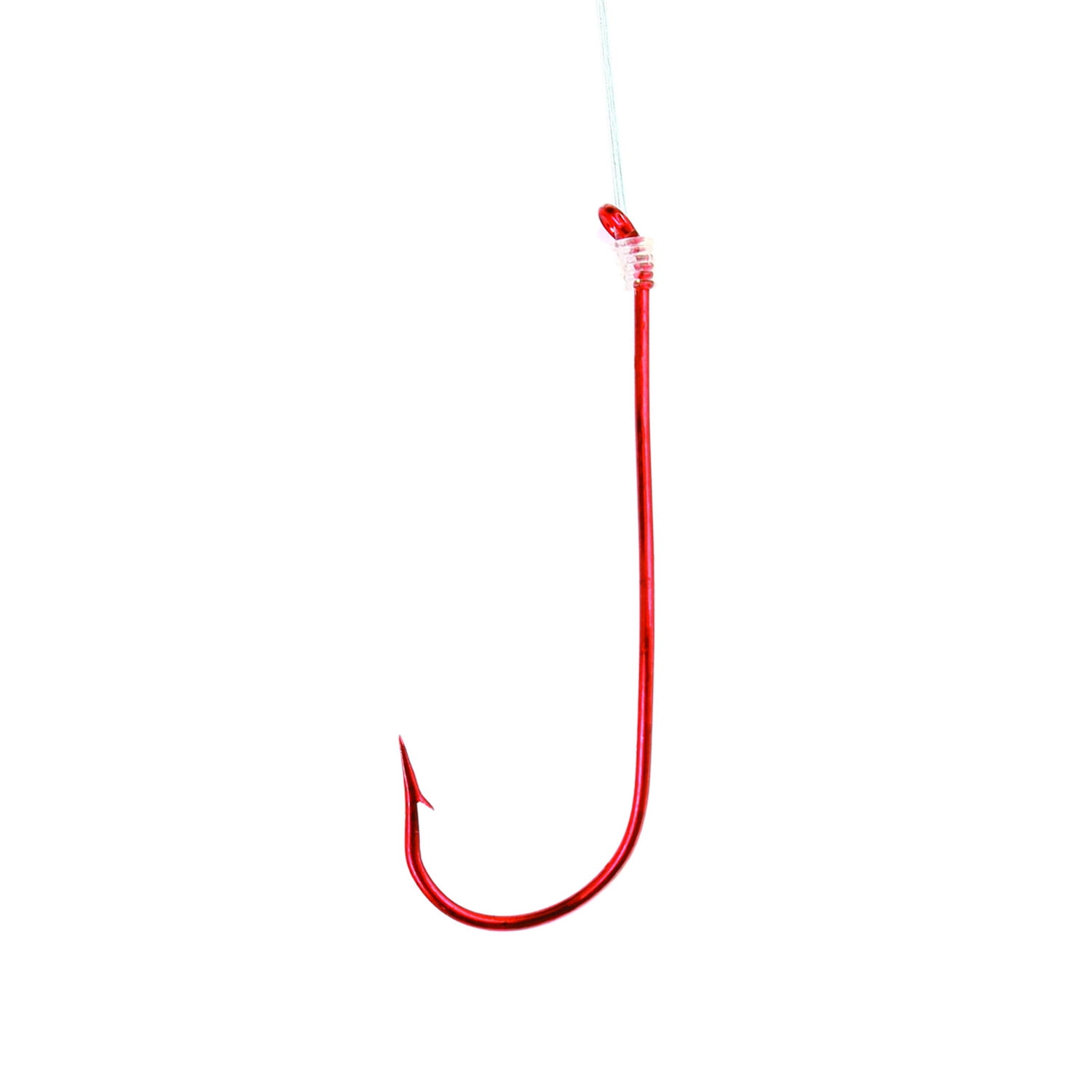 (3 pack) Lazer Sharp Crappie Aberdeen Rotating Hook, Red