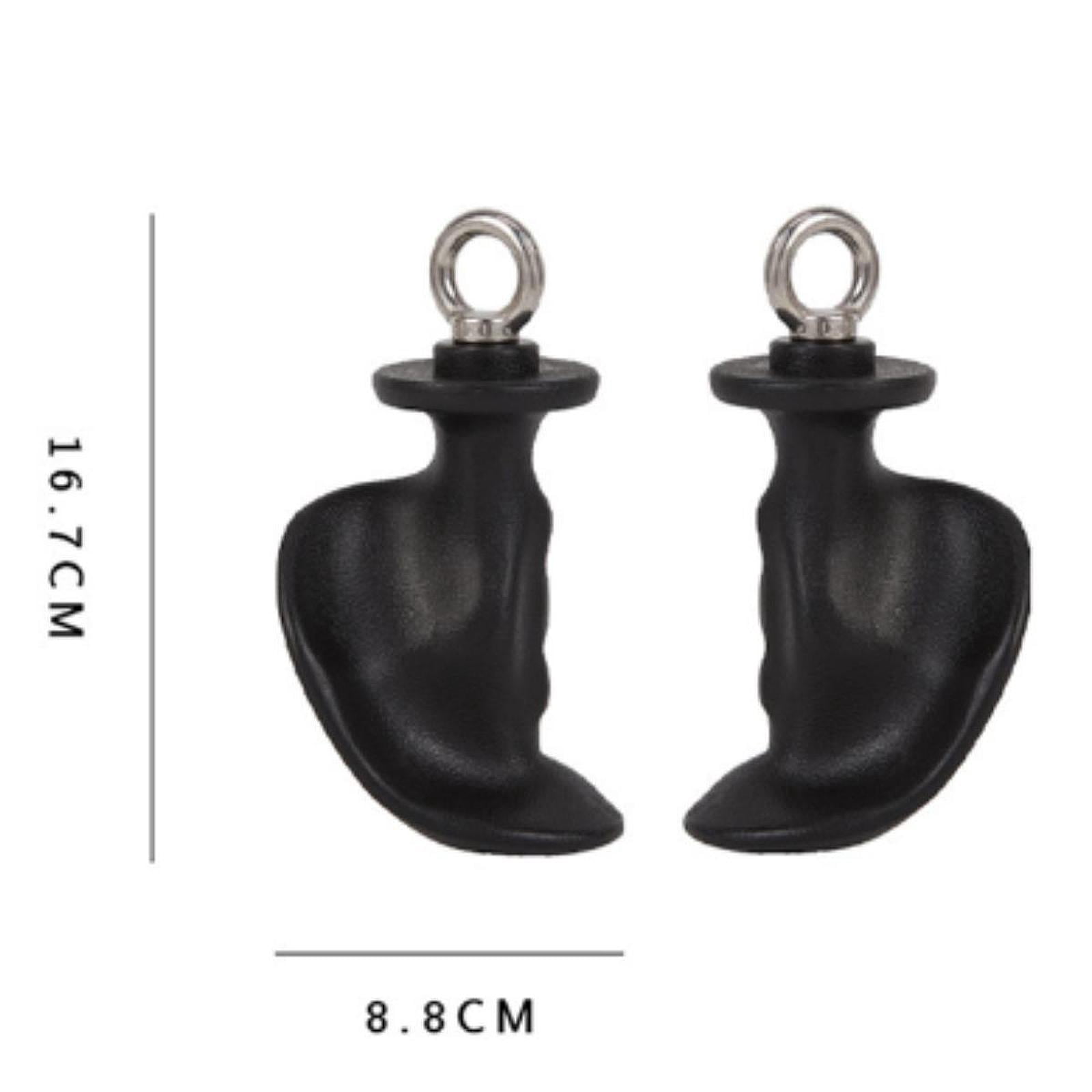 Baoblaze 2Pcs Pull up Grips Handles Grip Home Exercise Equipment Handles