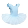 thumbnail image 3 of FYMNSI Toddler Girls Ballet Dance Dress Tutu Leotard Princess Dress One-Piece Bodysuit Gymnastic Outfit, 3 of 6