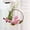 Pink, variant on Goowood Winter Door Wreath Stuffed Animal Grapevine Wreath Bird Plush Hanging Decoration for Front Door Wall Window Display Home Decor