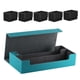 thumbnail image 2 of Premium Deck Box - Soporte para tarjetas con cierre magnético para juegos de cartas coleccionables, tarjetas con mangas, béisbol, fútbol, ​​baloncesto, colección de tarjetas azul, 2 of 8