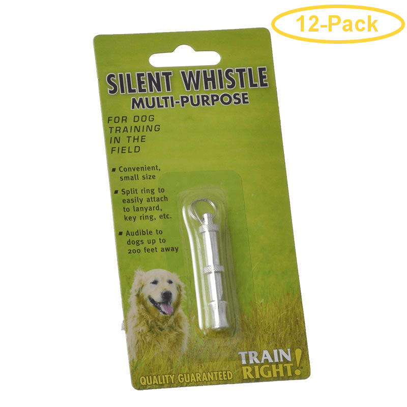 Safari Silent Dog Training Whistle Small Pack of 12