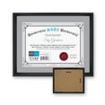 thumbnail image 1 of Hauz FRM0233 - 8.5x11 Document Or Picture Frame Black, 1 of 2