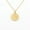 Aquarius, variant on Gold Plated Stainless Steel Constellation Horoscope Zodiac Sign Pendant Necklace-Pisces