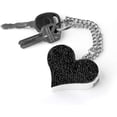 thumbnail image 5 of Personal Alarm Keychain for Women, 130 dB Siren, Black 1.92 oz, Loud Emergency Panic Alarm, Rhinestone alarm device By Guard Dog Security, 5 of 7