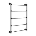 thumbnail image 3 of Abbraccia Ribbon Rack Ribbons Roll Storage Shelf Ornament Decoration Key Holder Modern Wire Spool Rack Thread Holder for Towel Sundries Black, 3 of 9