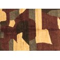 thumbnail image 1 of Ahgly Company Indoor Rectangle Abstract Brown Modern Area Rugs, 8' x 10', 1 of 4