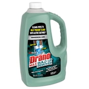 Drano Max Build-Up Remover, Drain Cleaner, Commercial Line, for Kitchen, Toilets, Shower, Sinks, 60 fl oz