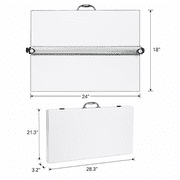 Portable Drafting Board, Professional Architecture Drafting Board, Tabletop Drawing Board with Ruler & Parallel Bar, Drafting Tools for Architects, Artists, Engineers, and Designers