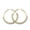 Apatite, variant on Hoop Earrings Stone Beads Gold Stainless Steel Hoop 50Mm Pin 0.6X1Mm&nbsp; P602