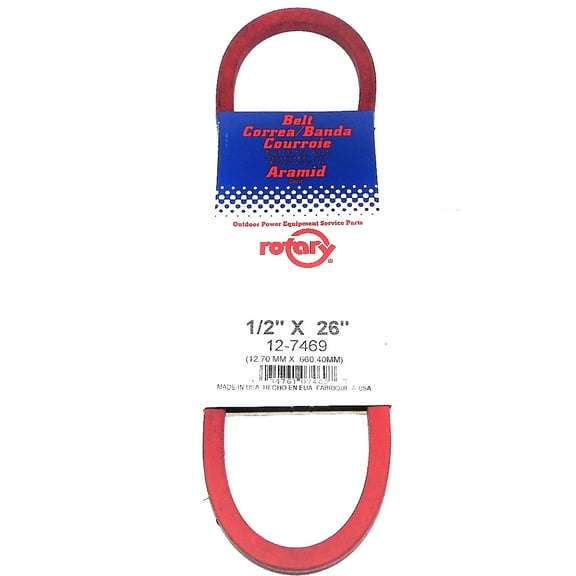 7469/4L260 Rotary Belt (1/2"X26") Compatible With BOLENS 170-7233, 390377
