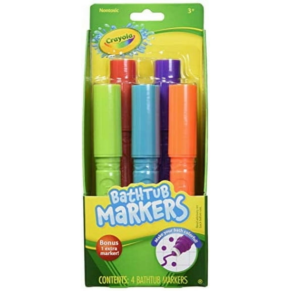 Crayola Bathtub Markers, Assorted Colors 5 each
