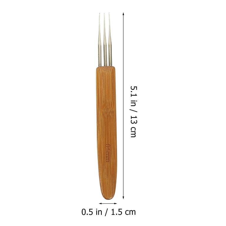 NUOLUX Crochet Needle Hair Dreadlocks Hook Dreadlock Toolweaving Tools Hooks Loc Interlocking Crocheting Dreads Braidneedles