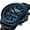 Brown, variant on Watches Mens Top Brand Luxury Business Quartz Wristwatches Men Waterproof Chronograph Luminous Analog Watch For Men