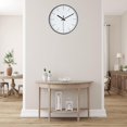 thumbnail image 3 of Minimalist Wall Clock, 12' Modern Light Silent Clock, Quartz Movement Powered by Battery, Ldeal for Decorating Bedroom, 3 of 4