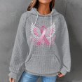 thumbnail image 2 of Bovemsi Sweatshirt for Women Womens Hoodies Casual Long Sleeve Pullover Tops Loose Hooded With Pocket Comfort Hoodie, 2 of 5