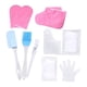 thumbnail image 2 of Guantes de fusión de cera Jinwen Botines de algodón tratamiento silicona calentador de cera protección manos pies SPA rosas, 2 of 8