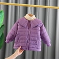 thumbnail image 2 of Vedolay Baby Girls Boys Jacket Baby Girls Long Sleeve Hooded Coat Top 2023 Purple,130, 2 of 4