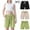 Green Shorts for Children__z, variant on CYMMPU 3PC Cotton And Linen Shorts for Boys and Girls Sports Jogger Pants Kids Summer Solid Active Short Trunks with Drawstring Casual Elastic Waist Beige,3 Years