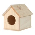 thumbnail image 3 of Casa de madera para hámster, refugio para animales pequeños, jaula Estilo B, 3 of 9