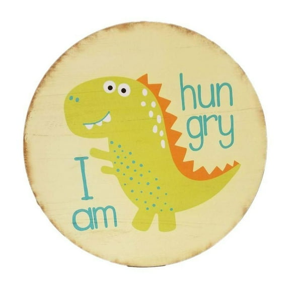 Dinosaur I Am Hungry Sign