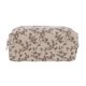 thumbnail image 1 of Ofertas Únicas 1 Pc Bolsa de Maquillaje con Estampado Floral para Vacaciones Beige de Terciopelo, 1 of 6