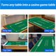 thumbnail image 4 of GSE Juegos & Deportes Experto Tapete de Blackjack y Póker 183x91 cm, 4 of 7